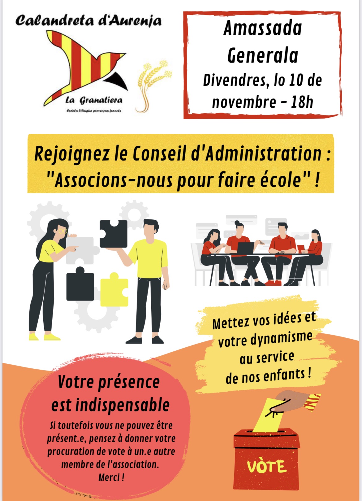 Affiche Assemblée Générale 2023